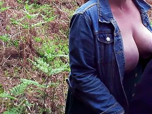 Summer Cum Fun In The Woods Big Milf Tits Taking A Cum Load